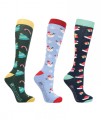 Hy Christmas Season Socks (Pk3)